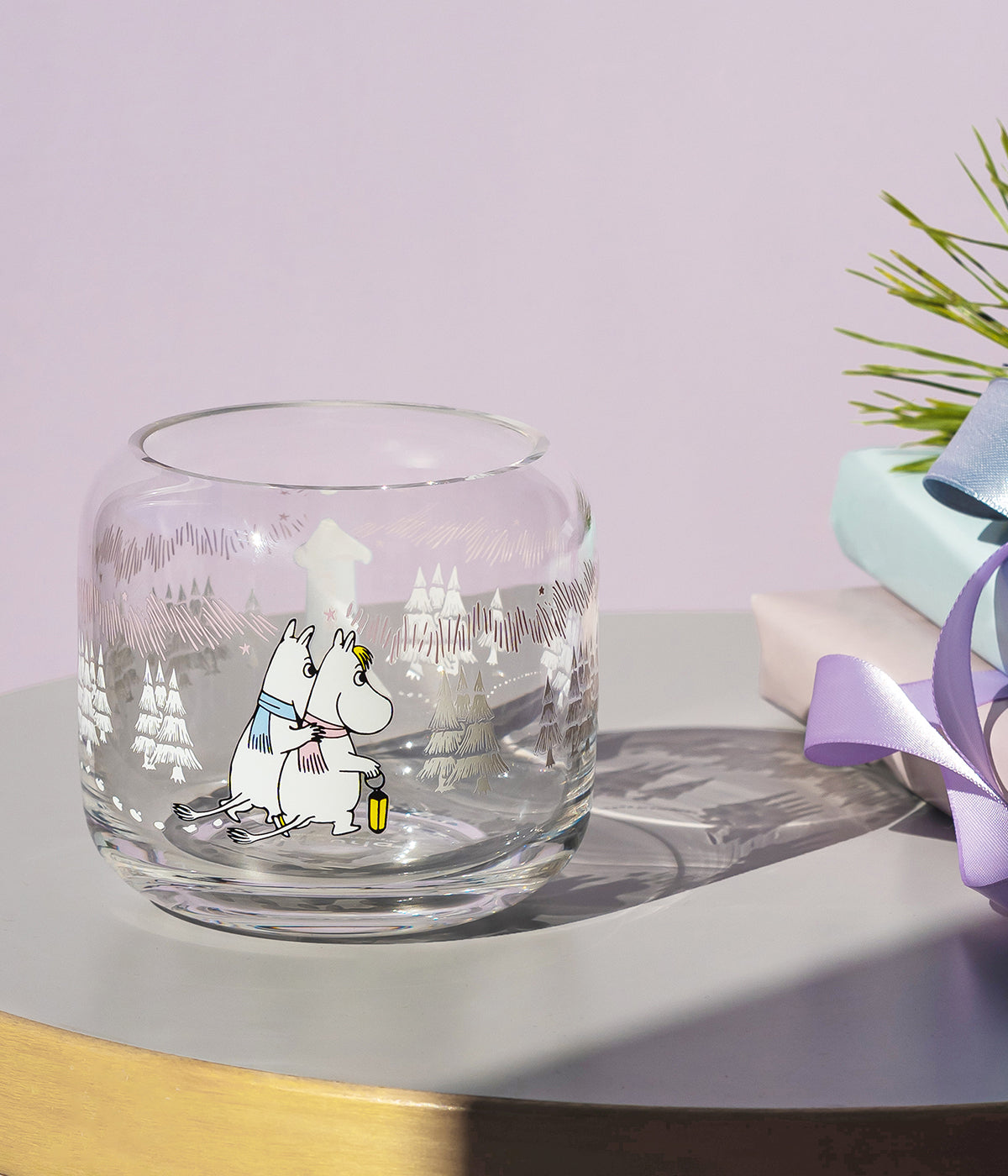 Moomin candle holder Frosty Day 8 cm