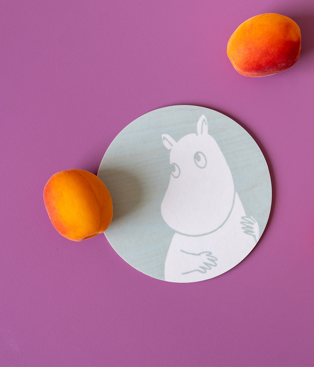 Moomin coaster Moomintroll Ø 10 cm