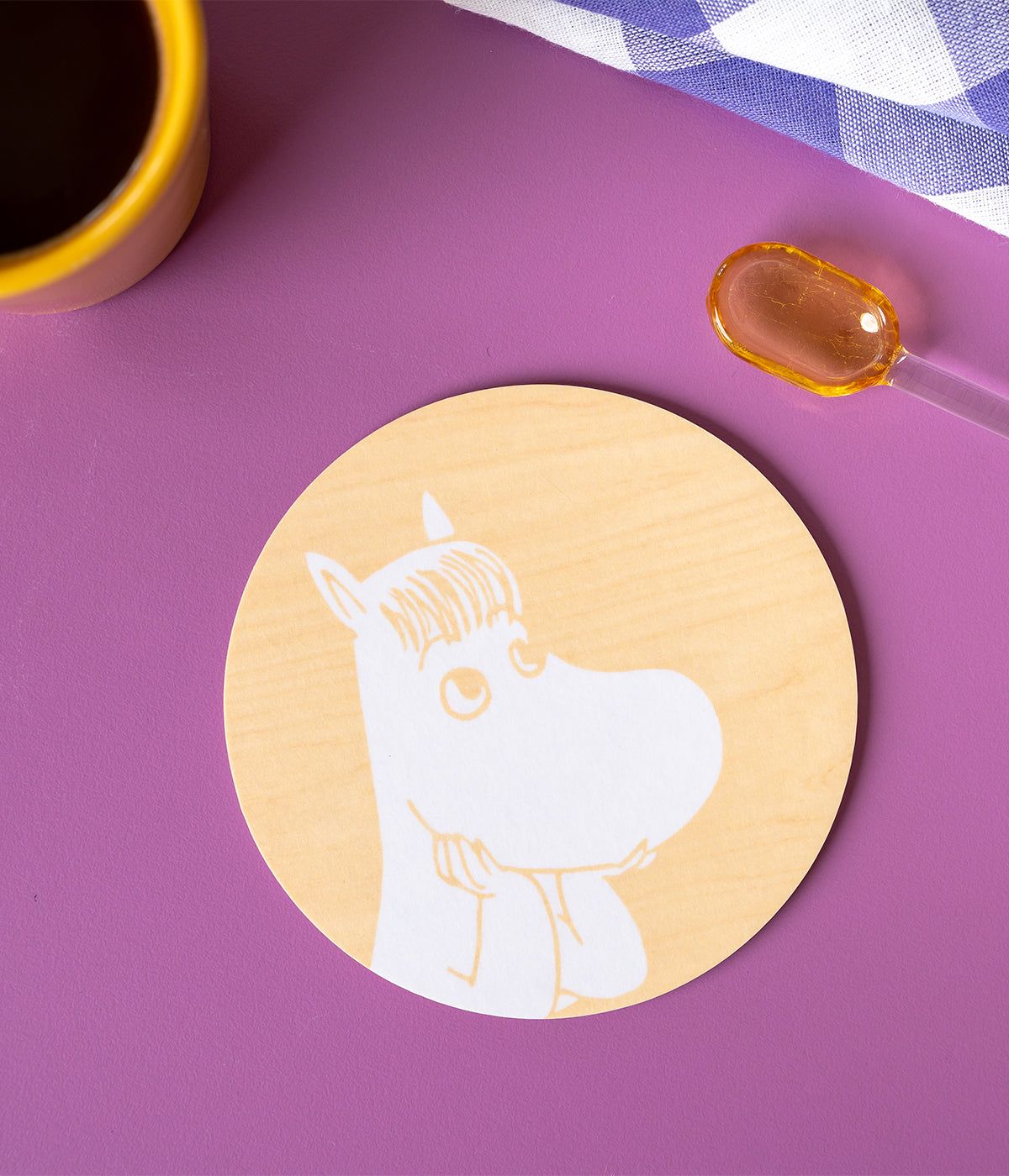 Moomin coaster Snorkmaiden Ø 10 cm