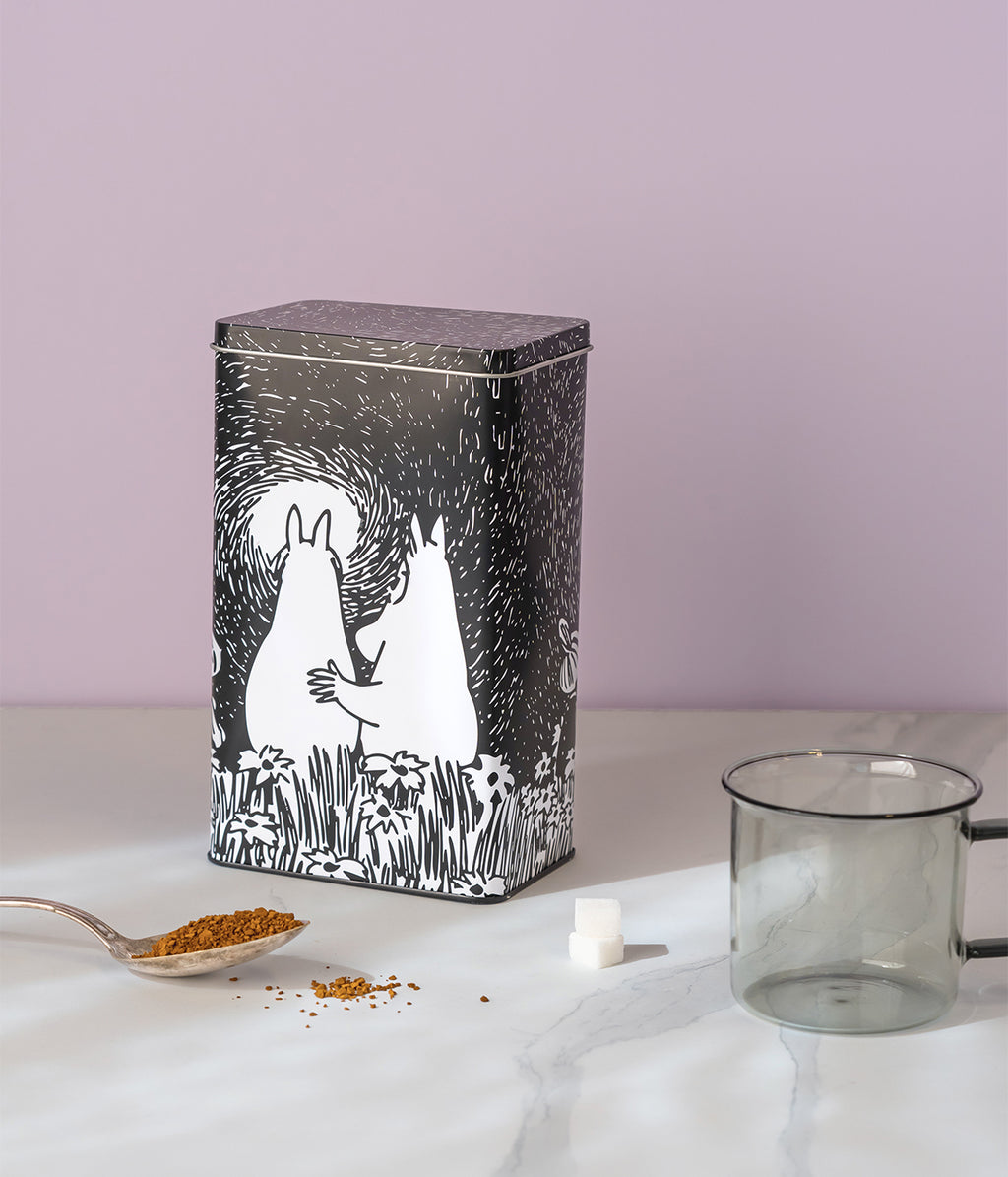 Moomin coffee tin jar Friendship 20 cm