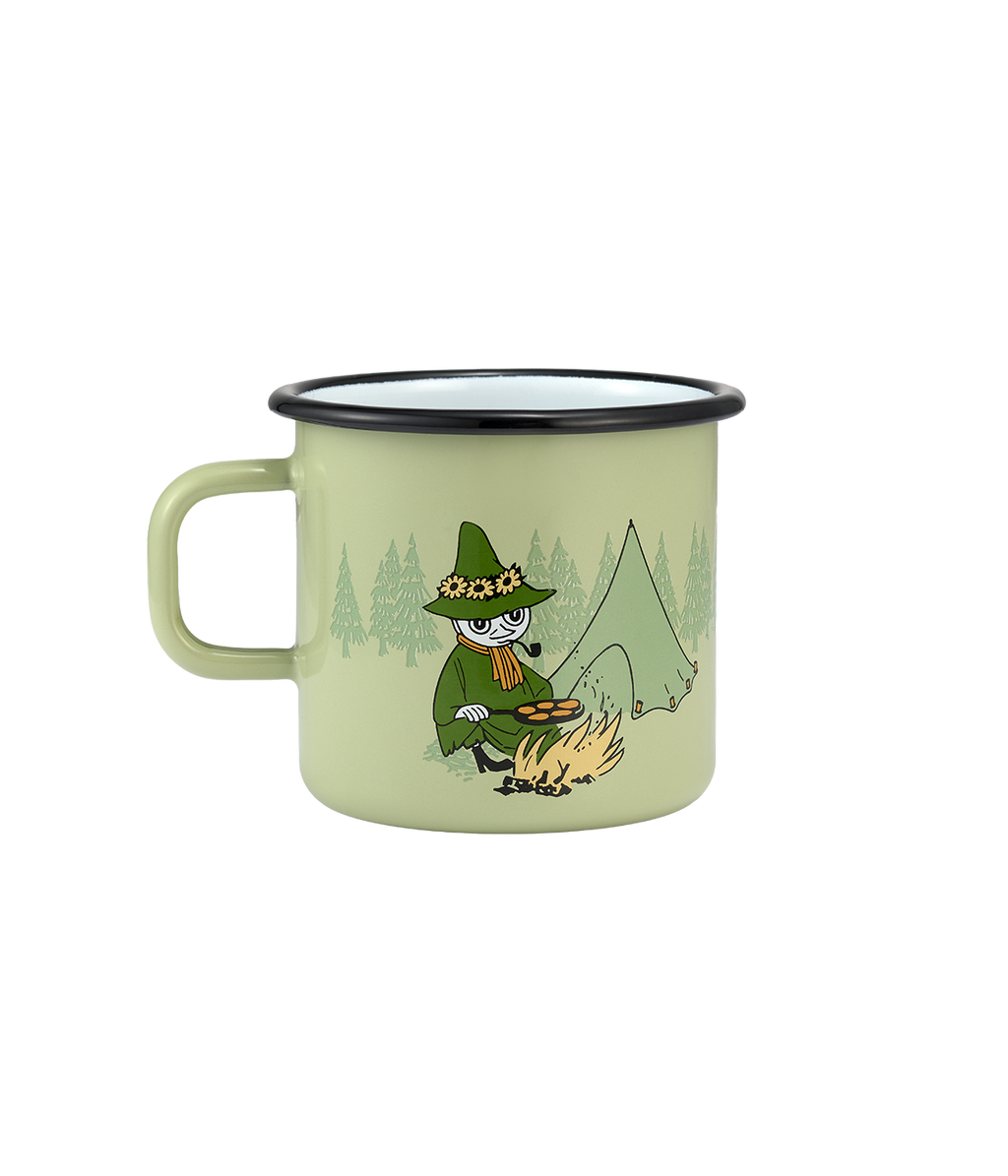 Moomin enamel mug Campers 5,5 dl