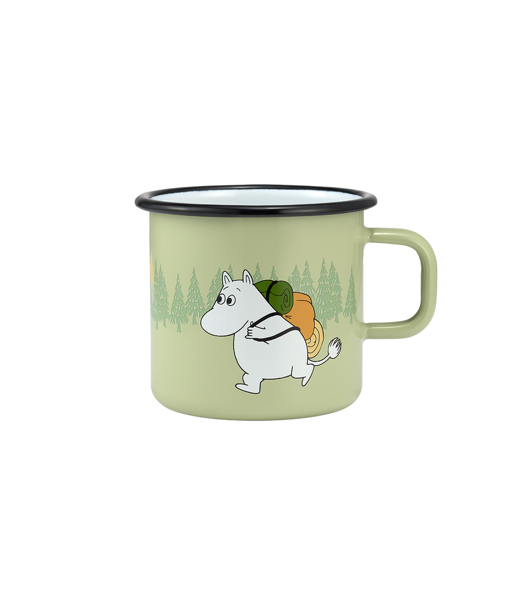 Moomin enamel mug Campers 5,5 dl