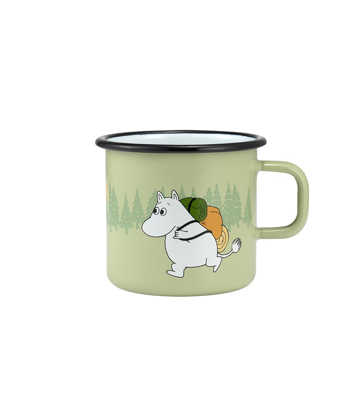 Moomin enamel mug Campers 5,5 dl
