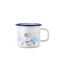 Moomin enamel mug Frosty Day 3,7 dl