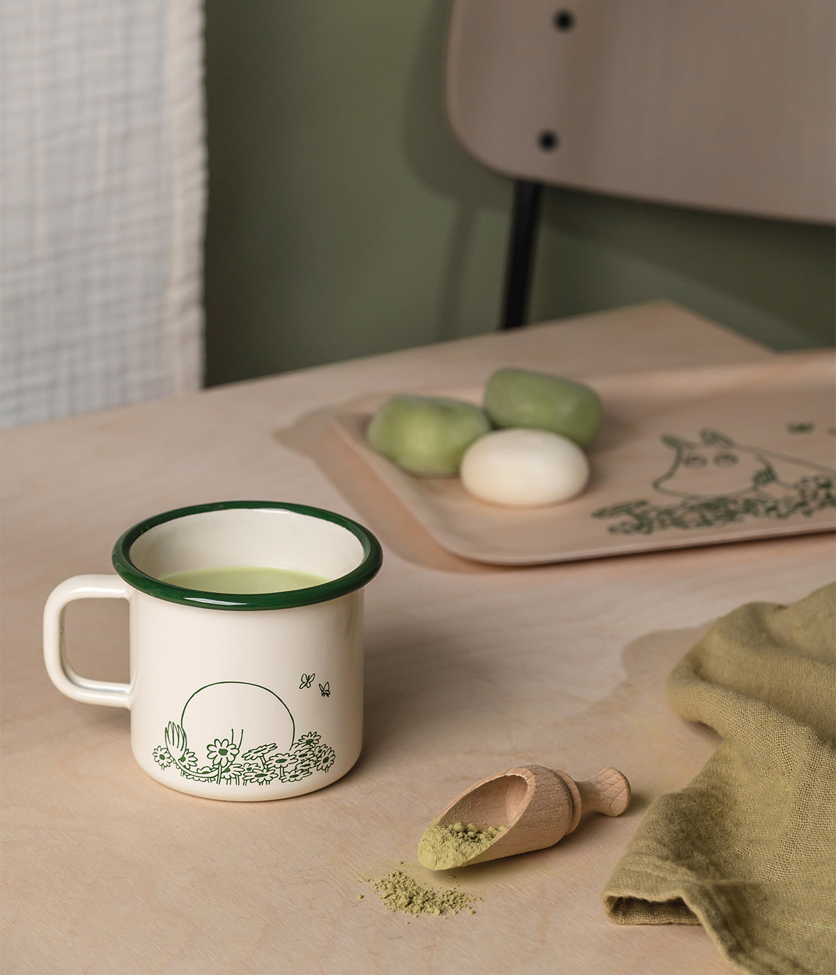 Moomin enamel mug Summer Crush 3,7 dl