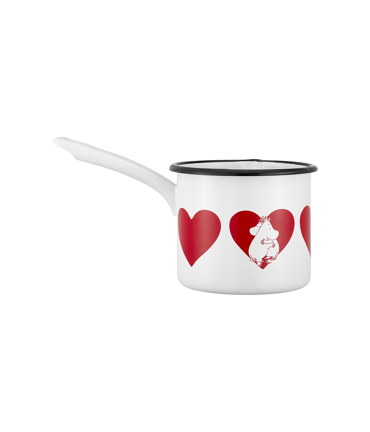 Moomin enamel saucepan Heart 1,3 L