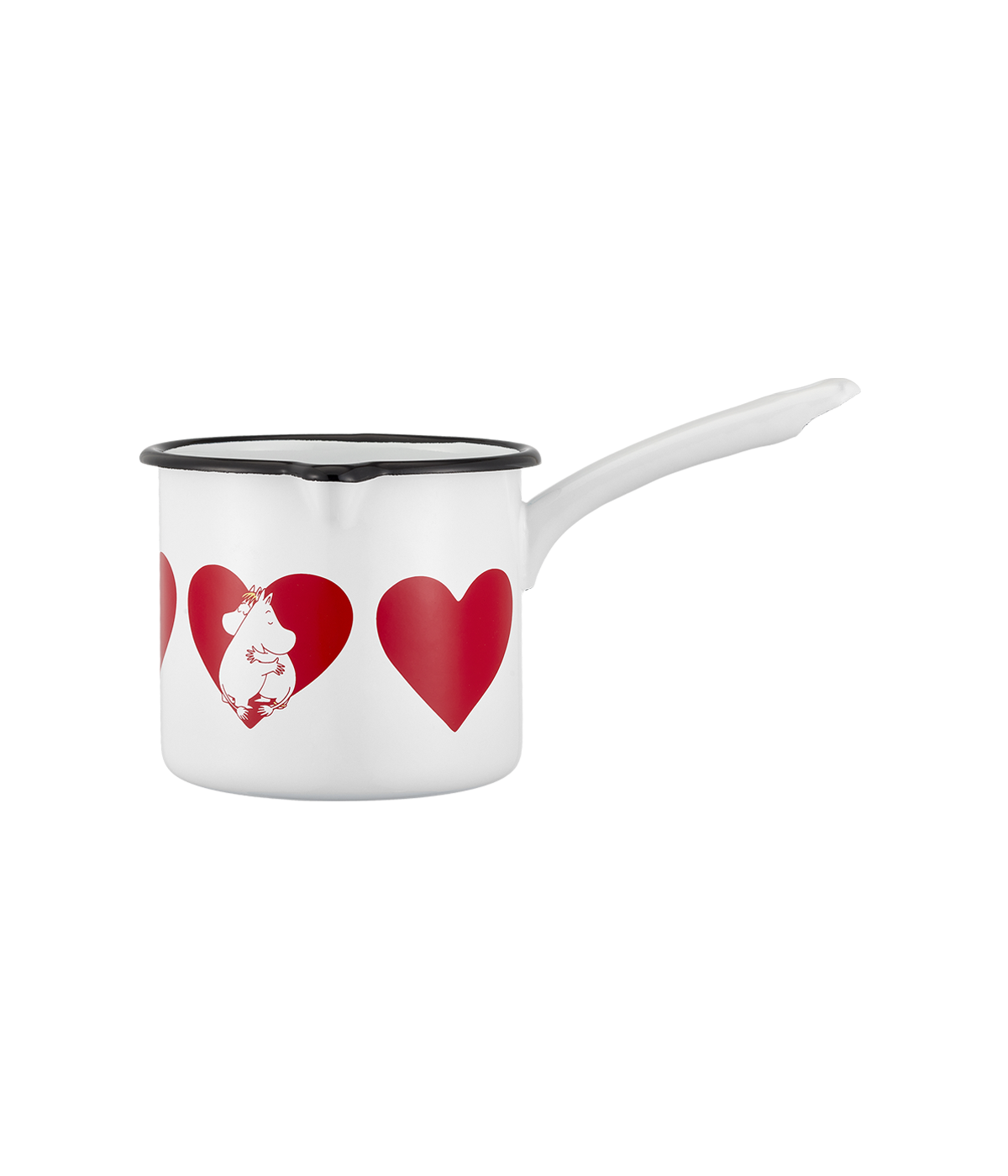 Moomin enamel saucepan Heart 1,3 L