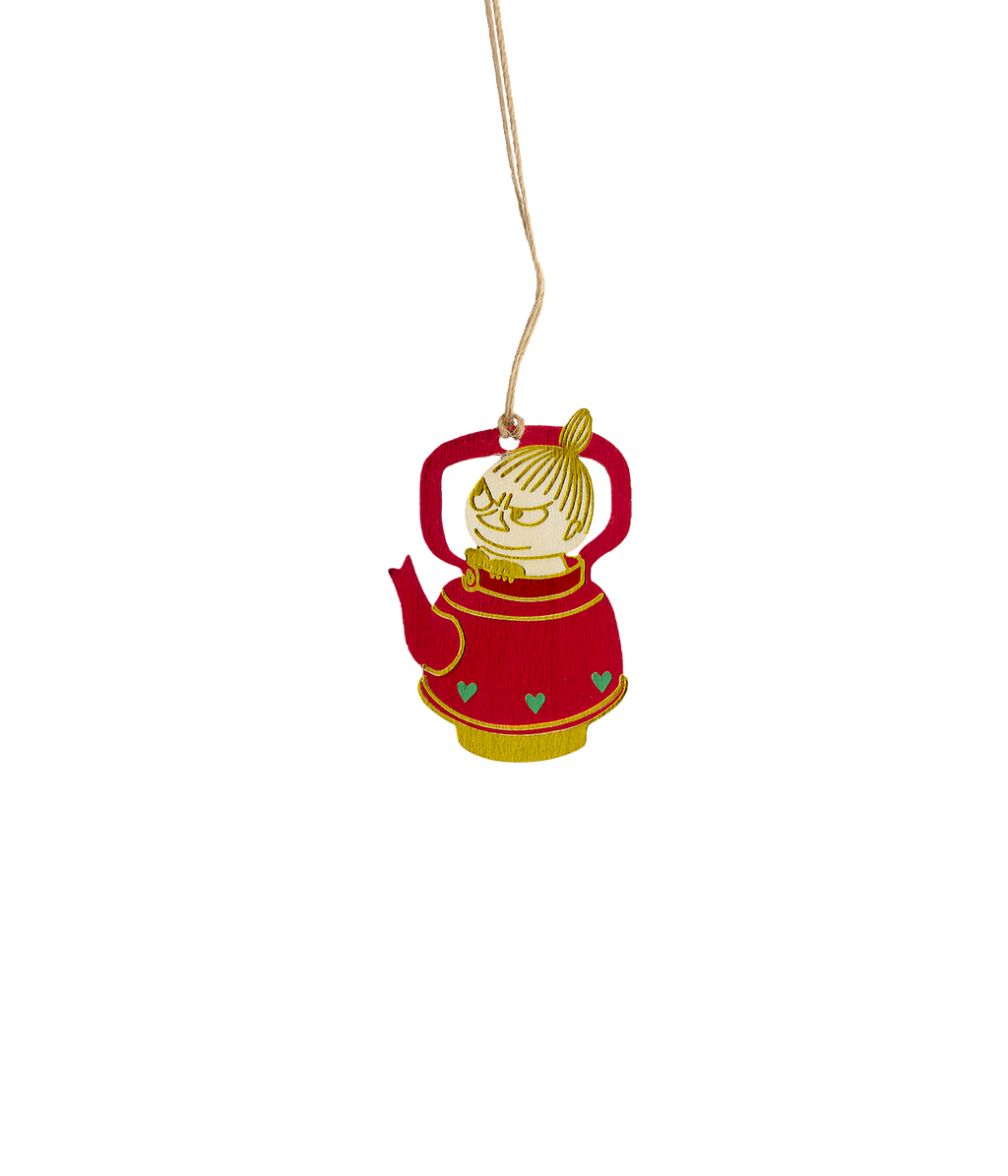 Moomin plywood Christmas decoration Little My 7 cm