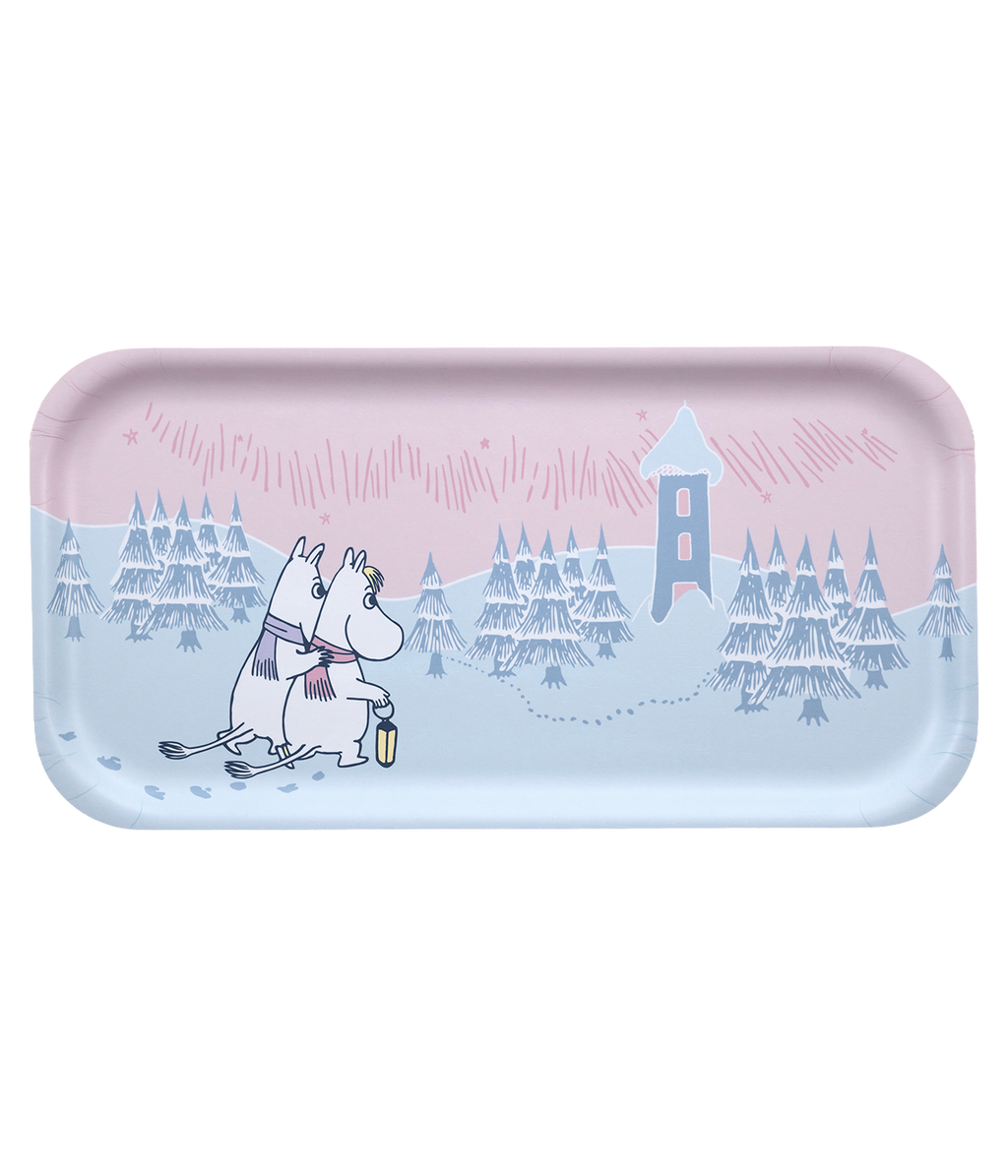 Moomin tray Frosty Day 43 x 22 cm