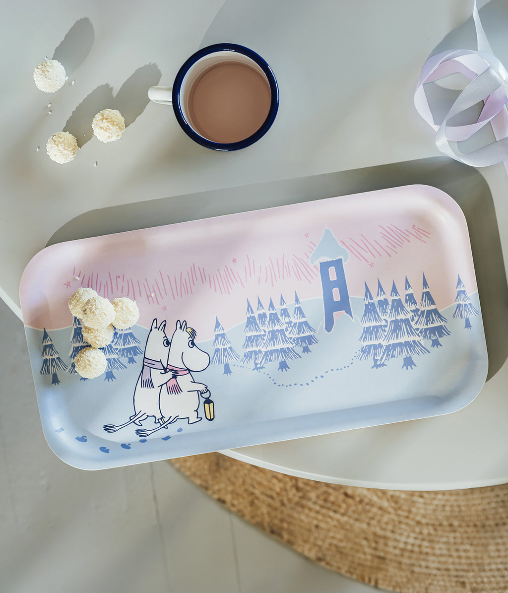 Moomin tray Frosty Day 43 x 22 cm