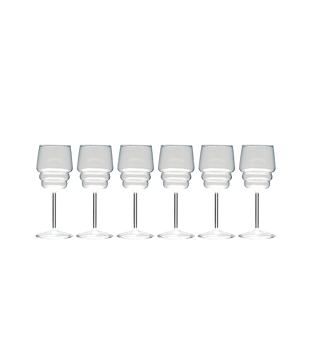 Steps white wine glass 32 cl, set of 6