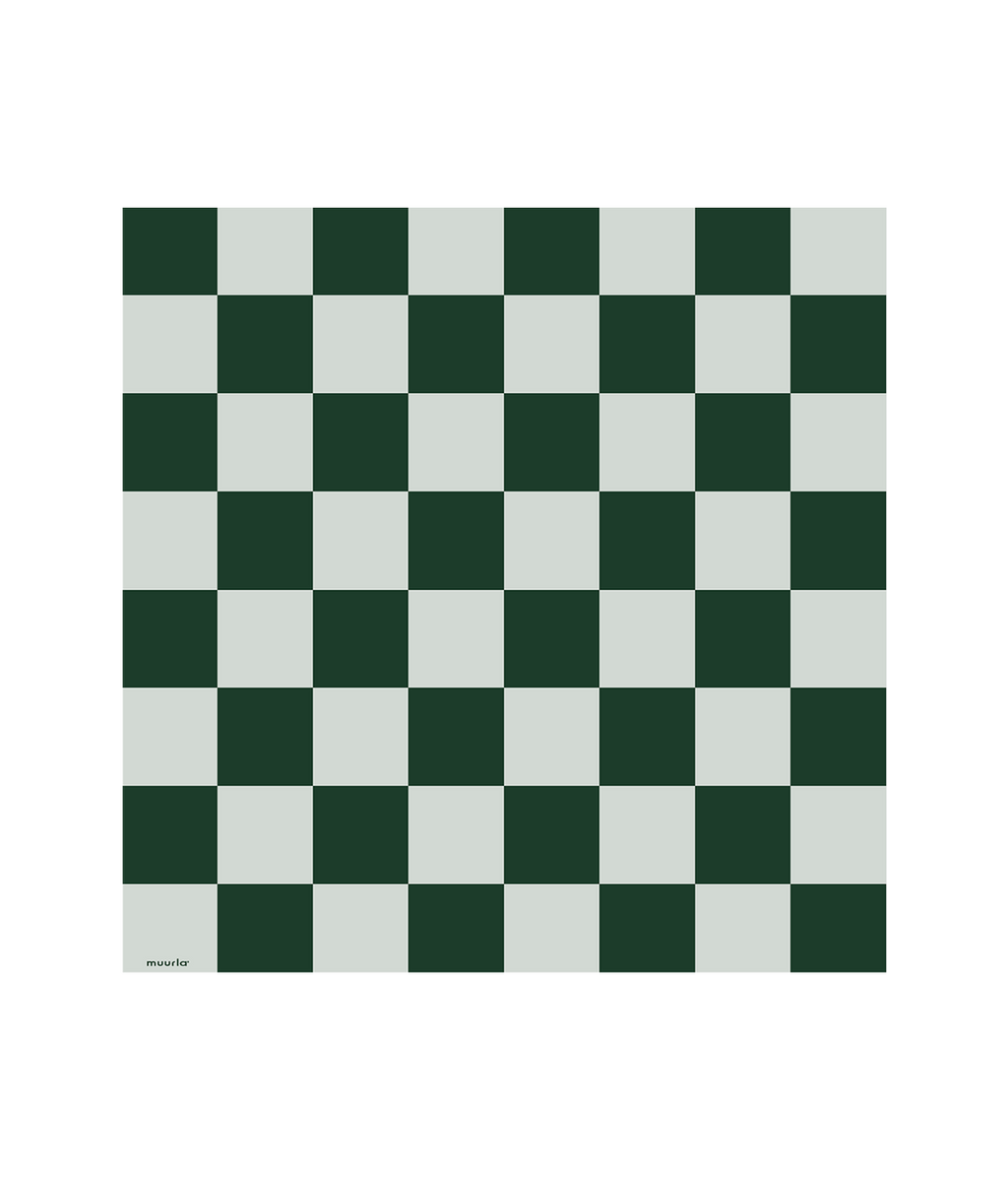 Checks & Stripes snack napkins green checks 33 x 33 cm