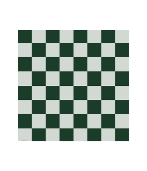 Checks & Stripes snack napkins green checks 33 x 33 cm