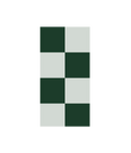Checks & Stripes snack napkins green checks 33 x 33 cm