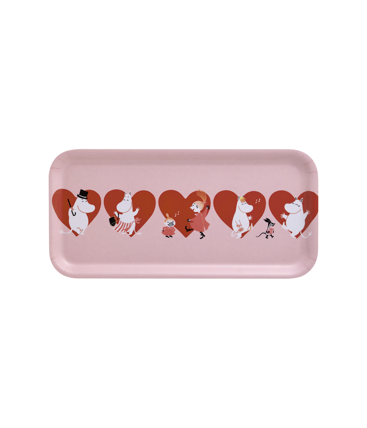 Muumi tarjotin Sydän 27x13cm