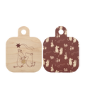 Moomin Chop & Serve board Comet 25 x 32 cm