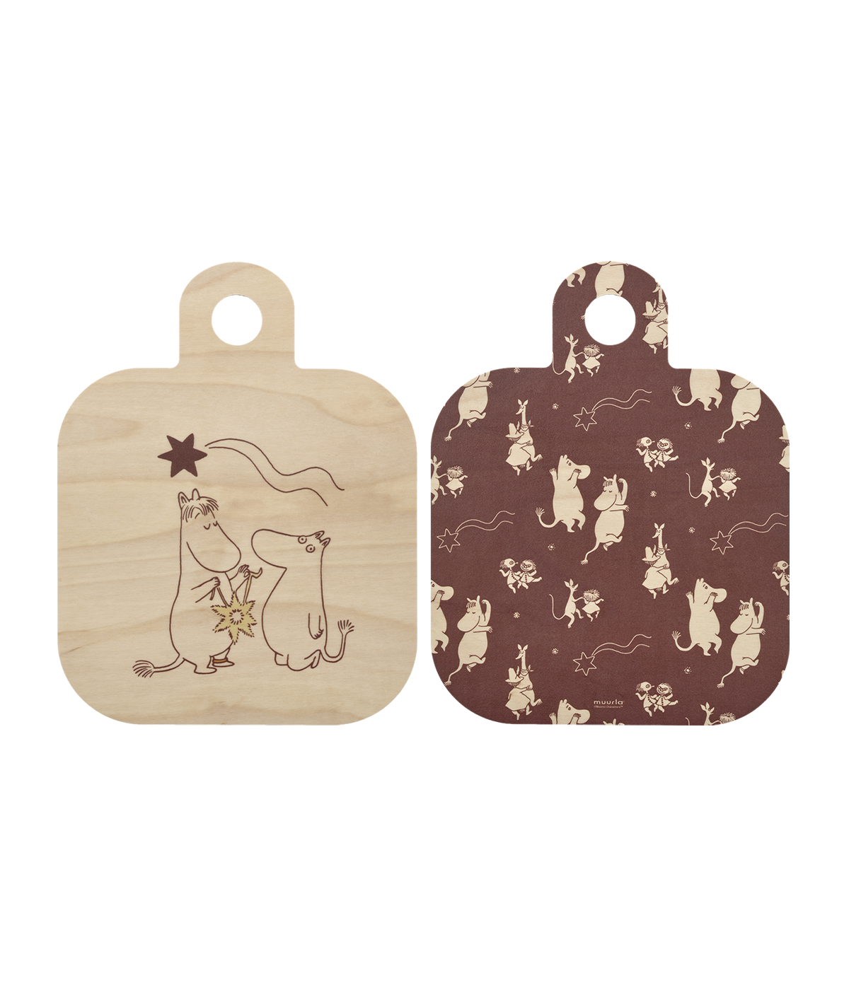 Moomin Chop & Serve board Comet 25 x 32 cm