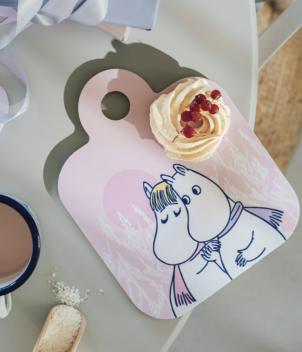 Moomin Chop & Serve board Frosty Day 20 x 25 cm