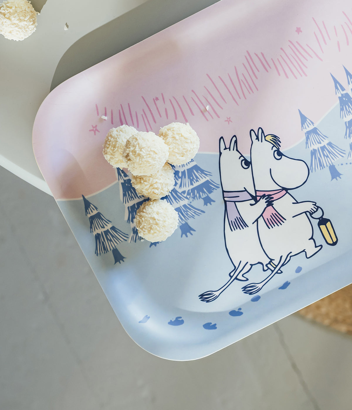 Moomin tray Frosty Day 43 x 22 cm