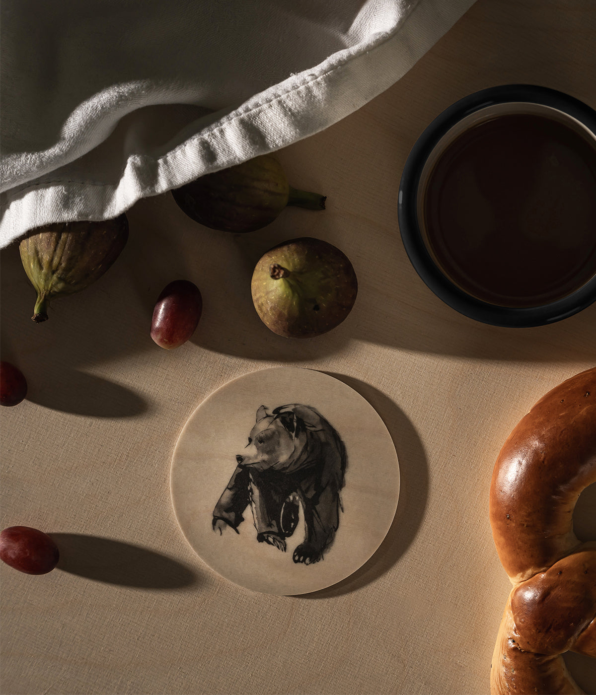 Teemu Järvi coaster Bear 10 cm