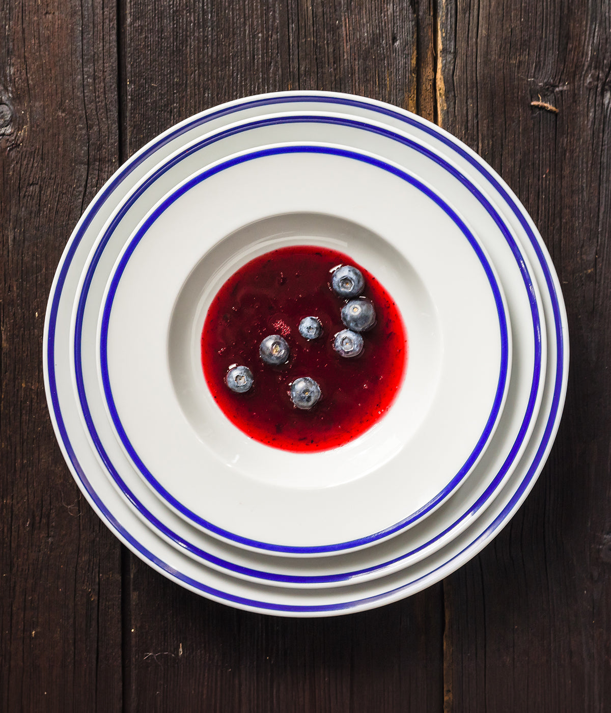 The Cottage of Four Winds porcelain soup plate 23,5 cm