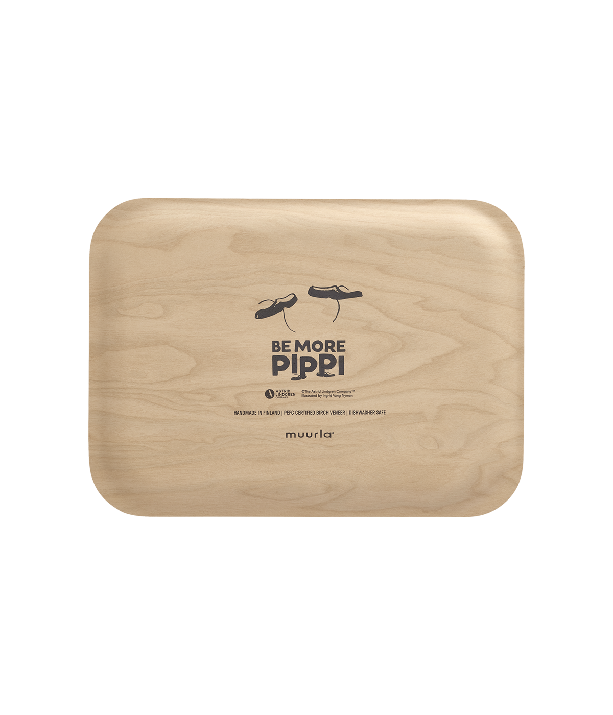 Peppi tarjotin BE MORE PIPPI 27x20cm