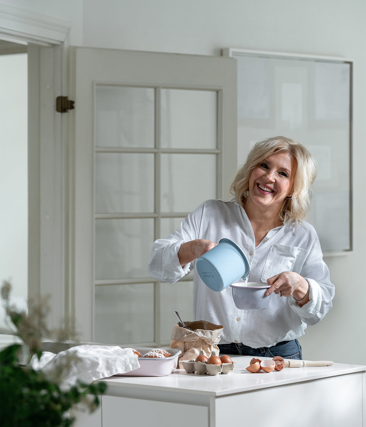 Vappu in the Kitchen saucepan sky blue 1,3 L