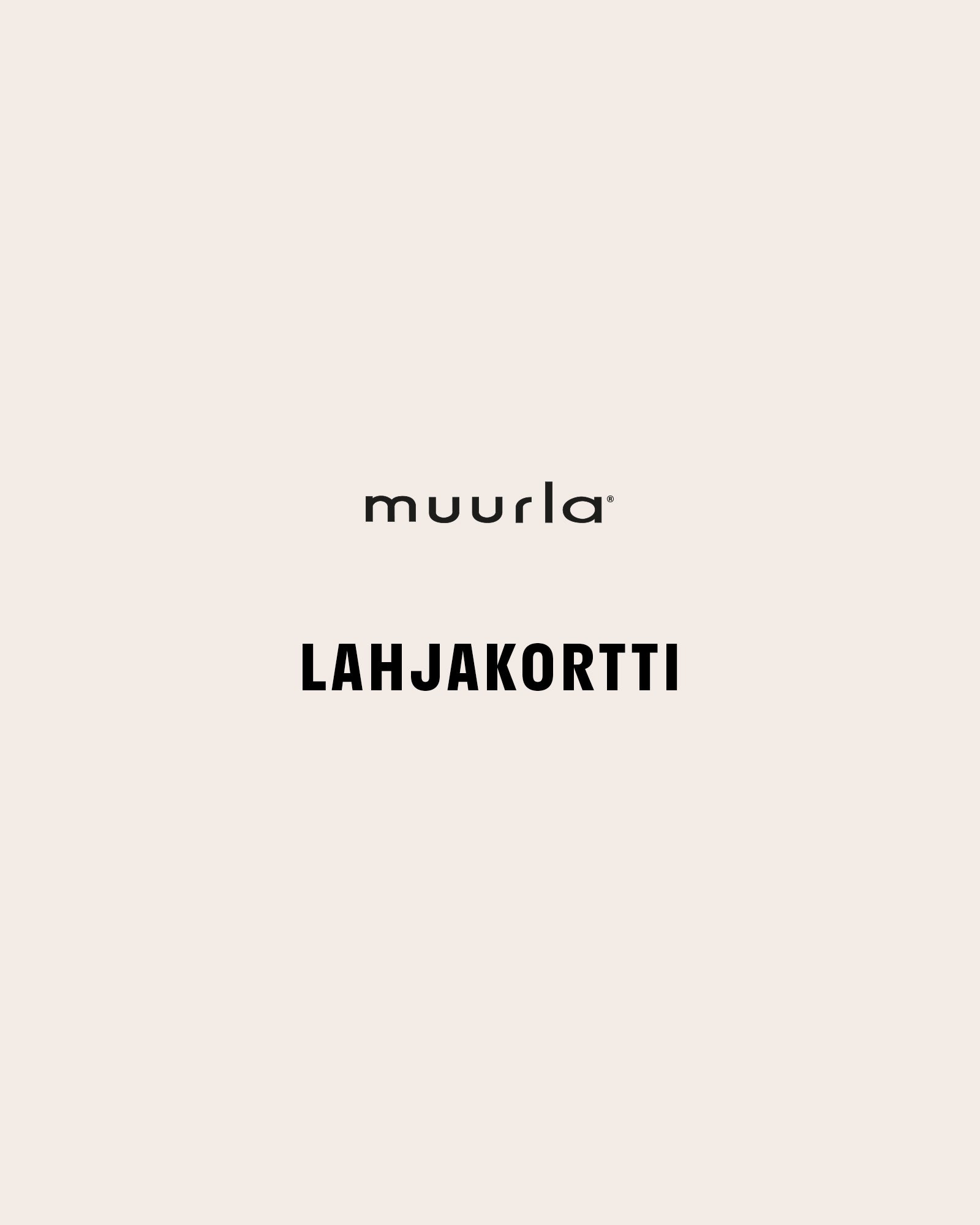 Muurla digitaalinen lahjakortti